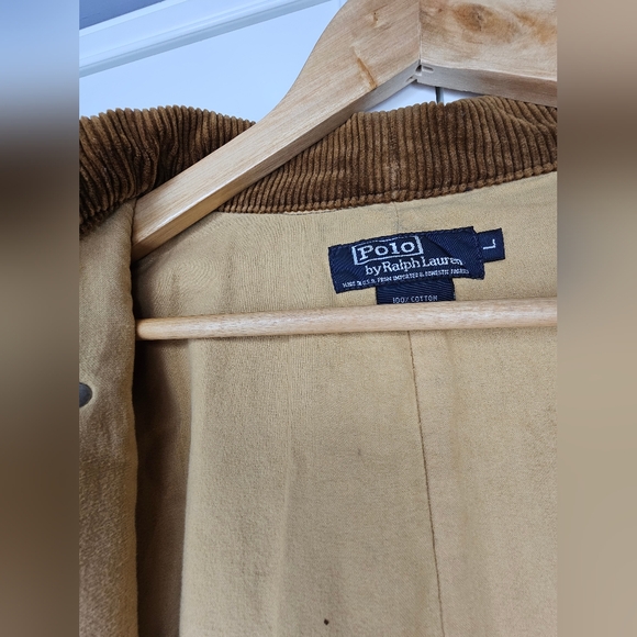 Polo Ralph Lauren Tartan Canvas Fireman’s Clasp Chore Coat Large - Picture 3 of 12